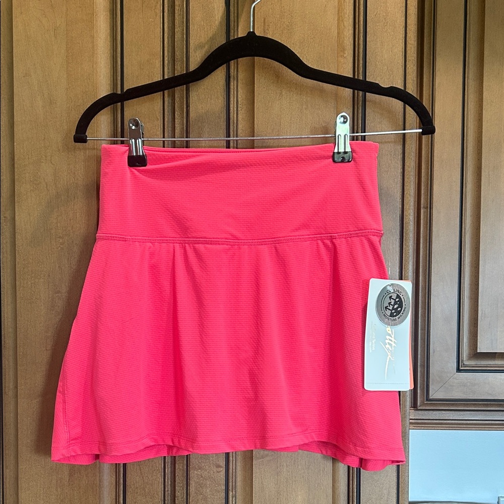 Gottex Neon Pink Mini Skirt
